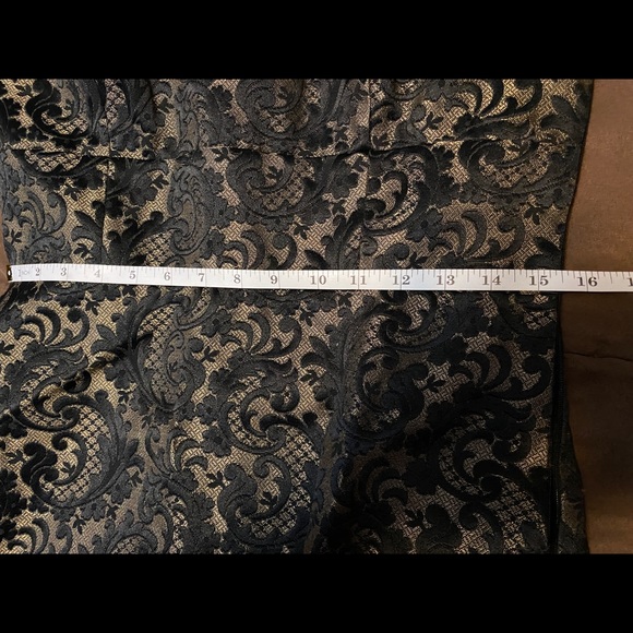 Ann Taylor Loft strapless jacquard dress - Picture 4 of 5